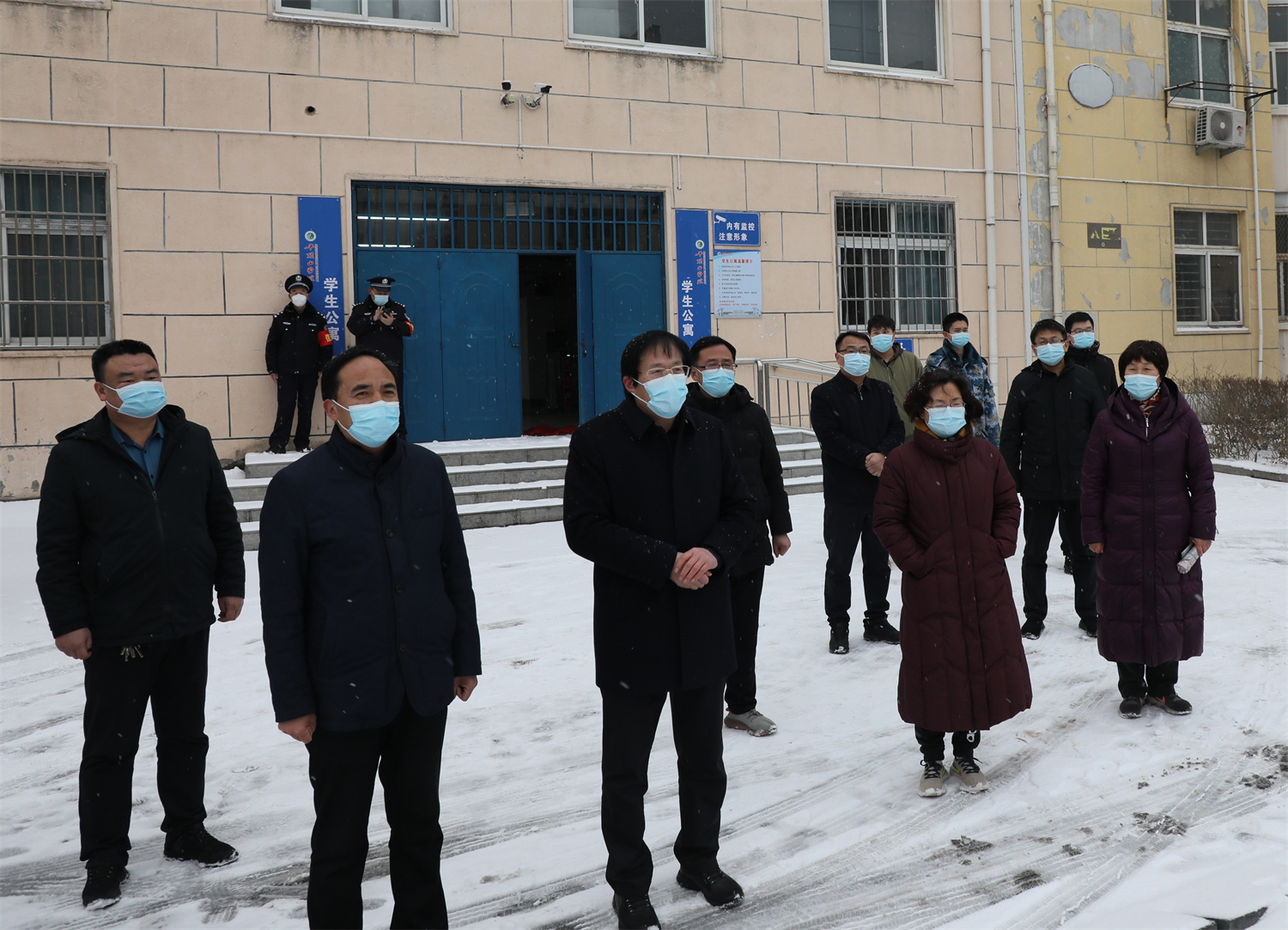 1月21日慰问隔离点