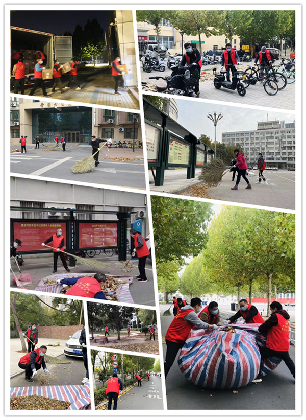 党员志愿服务 温暖感动校园3